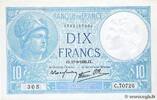 FRANCE 10 Francs MINERVE modifié FRANCE 10 Francs MINERVE modifié 1939 pr.SPL -