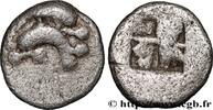 Classique 1 (480 à 400 avant J.C.) Obole THRACE - ÎLES DE THRACE - THASOS Thasos, Thrace c. 435-411 AC. (8,5mm, 0,45g, h) -