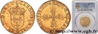 FRANCE Écu d'or au soleil, 1er type CHARLES IX Poitiers 1567 (24,5mm, g, 2h) -