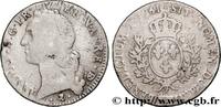 FRANCE Écu aux branches d’olivier, tête ceinte d’un bande LOUIS XV DIT LE BIEN AIMÉ Pau 1761 (40,5mm, 28,46g, 6h) -