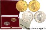 FRANCE Coffret Belle Épreuve de deux 10 francs Schuman Or COMMÉMORATIVES MONNAIE DE PARIS 1986 (20,7mm, g, 6h) -