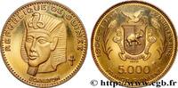 GUINÉE 5000 Francs 10e anniversaire de l’indépendance - A GUINÉE 1970 (32mm, 20,11g, h) -