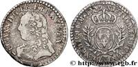FRANCE Vingtième d’écu aux branches d’olivier, buste habi LOUIS XV DIT LE BIEN AIMÉ Besançon 1729 (17mm, 1,42g, 6h) -