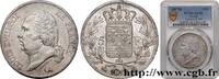 FRANCE 5 francs Louis XVIII, tête nue LOUIS XVIII Rouen 1817 (37,13mm, 25,00g, 7h) -