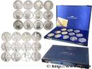 FRANCE Coffret de douze pièces de 100 Francs Belle Épreuv COMMÉMORATIVES MONNAIE DE PARIS 1995 (mm, g, h) -