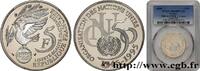 FRANCE Belle Épreuve 5 francs Cinquantenaire de l’ONU COMMÉMORATIVES MONNAIE DE PARIS Paris 1995 (29mm, 12g, 6h) -