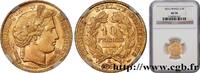 FRANCE 10 francs or Cérès, IIe République DEUXIÈME RÉPUBLIQUE Paris 1851 (19mm, 3,23g, 6h) -