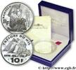 FRANCE Belle Épreuve 10 Francs - Ramsès II COMMÉMORATIVES MONNAIE DE PARIS 1998 (37,00mm, 22,20g, 6h) -