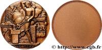 FRANCE Médaille, Le fer, refrappe ENTREPRISES, INDUSTRIES ET COMMERCES DIVERS Monnaie de Paris (1980) (58,5mm, 130,07g, 12h) -
