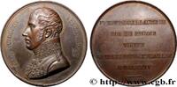 FRANCE Médaille, Visite du roi de Prusse à la Monnaie des PERSONNAGES 1814 (40,50mm, 37,95g, 12h) -