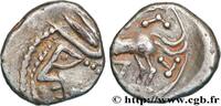FRANCE Denier KALETEDOY, au delta renversé LINGONS (Région de Langres) c. 80-50 AC. (12,5mm, 1,94g, 9h) -