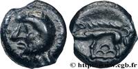 FRANCE Potin à la tête chauve HAUTE ET MOYENNE SEINE Ier siècle avant J.-C. (18mm, 4,09g, 4h) -