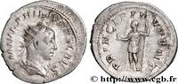 L'ANARCHIE MILITAIRE(235 après J.C. à 284 après J. Antoninien PHILIPPE II Rome 246 (22,5mm, 3,64g, 7h) -