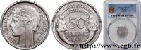 FRANCE 50 centimes Morlon, légère GOUVERNEMENT PROVISOIRE DE LA RÉPUBLIQUE FRANÇAISE 1941 (18mm, 0,7g, 6h) -