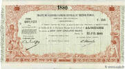 INDOCHINE 250 Francs INDOCHINE 250 Francs 1880 SPL -