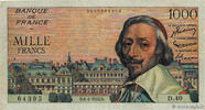 FRANCE 1000 Francs RICHELIEU FRANCE 1000 Francs RICHELIEU 1954 TB+ -