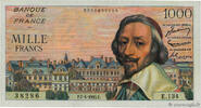 FRANCE 1000 Francs RICHELIEU FRANCE 1000 Francs RICHELIEU 1955 pr.SUP -