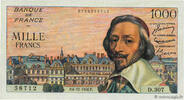 FRANCE 1000 Francs RICHELIEU FRANCE 1000 Francs RICHELIEU 1956 SUP -