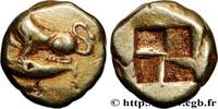 Archaïque 2 (550 à 480 avant J.C.) Hecté d’électrum MYSIE - CYZIQUE Cyzique, Mysie c. 500-460 AC. (11,5mm, 2,55g, h) -