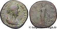 LES ANTONINS (96 après J.C. à 192 après J.C.) Sesterce FAUSTINE MÈRE Rome c. après 147 (33mm, 27,25g, 11h) -