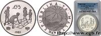 MALTE Piefort 5 Livres Proof Année Internationale de l’e MALTE 1981 (38mm, 56,56g, 12h) -