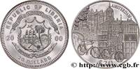 LIBERIA 20 Dollars Proof Monuments de Amsterdam LIBERIA 2000 (40mm, 20,21g, 12h) -