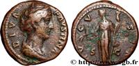 LES ANTONINS (96 après J.C. à 192 après J.C.) As FAUSTINE MÈRE Rome c. 147 (25,5mm, 12,32g, 6h) -