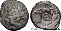 FRANCE Bronze au sanglier de Saint-André-sur-Cailly VÉLIOCASSES (Région du Vexin normand) c. 60-50 AC. (14,5mm, 1,96g, 9h) -