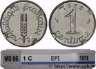 FRANCE 1 centime Épi CINQUIÈME RÉPUBLIQUE Pessac 1978 (15mm, 1,65g, 6h) -
