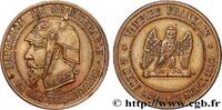 FRANCE Médaille satirique Lt 27, type E “Chouette penchée SATIRIQUES - GUERRE DE 1870 ET BATAILLE DE SEDAN 1870 (27mm, 8,03g, 12h) -