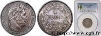 FRANCE 1 franc Louis-Philippe, couronne de chêne LOUIS-PHILIPPE Ier Lille 1846 (23mm, 5g, 6h) -