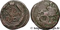 RUSSIE - SIBÉRIE 1 Polushka (1/4 Kopeck) RUSSIE - SIBÉRIE Ekaterinbourg 1767 (16,72mm, 3,14g, 12h) -