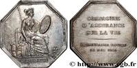FRANCE La France - LA VIE ASSURANCES 1843 (36,5mm, 19g, 12h) -