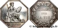 FRANCE La France - LA VIE, refrappe ASSURANCES s.l 1837 (36,5mm, 19,92g, 12h) -