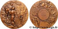 FRANCE Médaille, Pompiers de Vendeuvre SAPEURS-POMPIERS 10 - Vendeuvre-sur-Barse 1938 (41mm, 29,14g, 12h) -