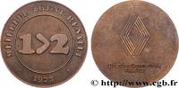 FRANCE Médaille, Challenge du meilleur agent Renault AUTOMOBILES ET VOITURES - PILOTES ET INVENTIONS 1975 (67,5mm, 132,53g, 12h) -