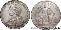 FRANCE Jeton AR 29, Charles Louis Auguste Foucquet, duc d NOBLESSE DE BRETAGNE 1760 (30mm, 10,03g, 6h) -
