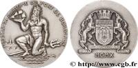 FRANCE Médaille, Fédération maritime MER ET MARINE : PAQUEBOTS, NAVIRES, BATEAUX 33 - Bordeaux (1910) (41mm, 36,55g, 12h) -