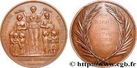 FRANCE Médaille, Enseignement primaire ENSEIGNEMENT 33 - Gensac 1883 (51mm, 64,82g, 12h) -