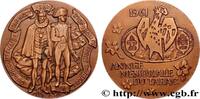 FRANCE Médaille, Année mémoriale du Tabac PERSONNAGES Monnaie de Paris 1961 (68mm, 147,61g, 12h) -