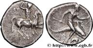 Hellénistique 1 (323 à 188 avant J.C.) Nomos, statère ou didrachme CALABRE - TARENTE Tarente c. 281-272 AC. (21,5mm, 6,02g, 3h) -