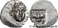 Hellénistique 2 (188 à 30 avant J.C.) Hemidrachme plinthophore CARIE - ÎLES DE CARIE - RHODES Rhodes, Carie c. 170-150 AC. (12,5mm, 1,33g, 12h) -