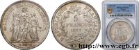 FRANCE 5 francs Hercule TROISIÈME RÉPUBLIQUE Bordeaux 1877 (37mm, 25g, 6h) -