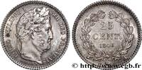 FRANCE 25 centimes Louis-Philippe LOUIS-PHILIPPE Ier Paris 1846 (15,11mm, 1,24g, 6h) -