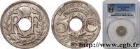 FRANCE 5 centimes Lindauer, petit module TROISIÈME RÉPUBLIQUE Poissy 1923 (17mm, 2g, 6h) -