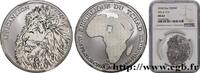 TCHAD 5000 Francs CFA, Lion Africain TCHAD Paris 2018 (38,1mm, 31,1g, 12h) -