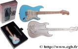 ÎLES SALOMON 2 Dollars Daphne Blue Fender Stratocaster ÎLES SALOMON 2023 (86,5mm, 31,1g, 6h) -