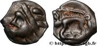 FRANCE Potin à la tête d’indien, classe Ia RÈMES (Région de Reims) Reims (51) c. 180-150 AC. (15,5mm, 2,30g, 5h) -