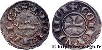 FRANCE Obole coronat PROVENCE - COMTÉ DE PROVENCE - CHARLES II D'ANJOU n.d. (15mm, 0,43g, 12h) -