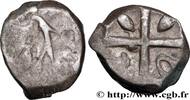 FRANCE Drachme “à la tête cubiste”, S. 1 VOLQUES TECTOSAGES (région de Toulouse) Ier siècle av. J.-C (13mm, 2,82g, h) -